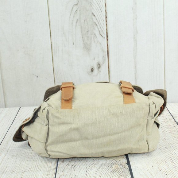 Boyt Sport Bags Boyt Sport Tan Canvas Leather Stuff It And Take A